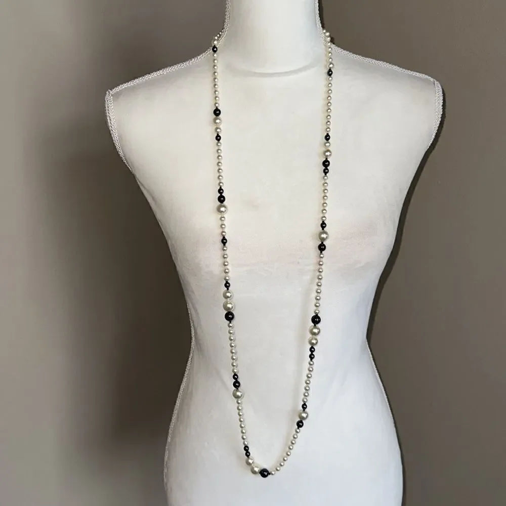 Faux Pearl Necklace!